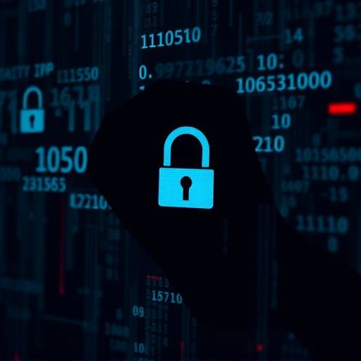 Hidden IP address, representing the anonymity provided by a VPN